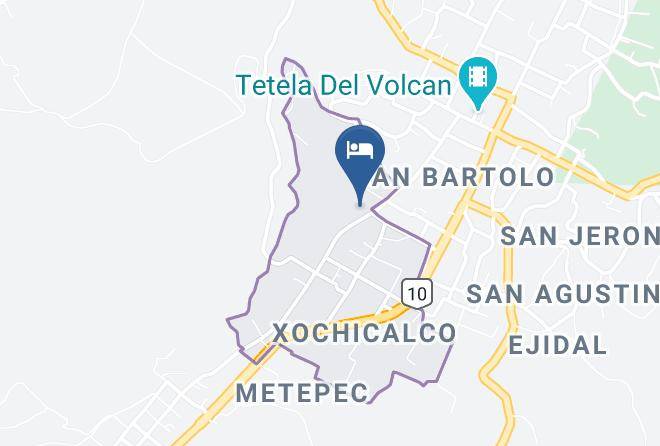 Tetela Del Volcan - Hotel Albergue Suizo Maps