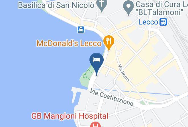 Lecco - Hotel Alberi Maps