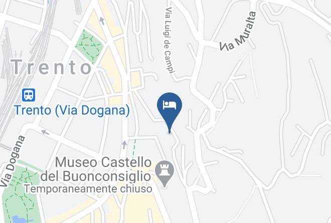 Trento - Hotel Albermonaco Maps