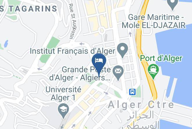 Algiers - Hotel Albert 1er Maps