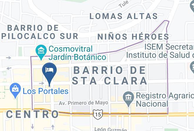 Toluca - Hotel Albert Maps