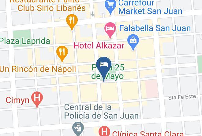 San Juan - Hotel Albertina Maps