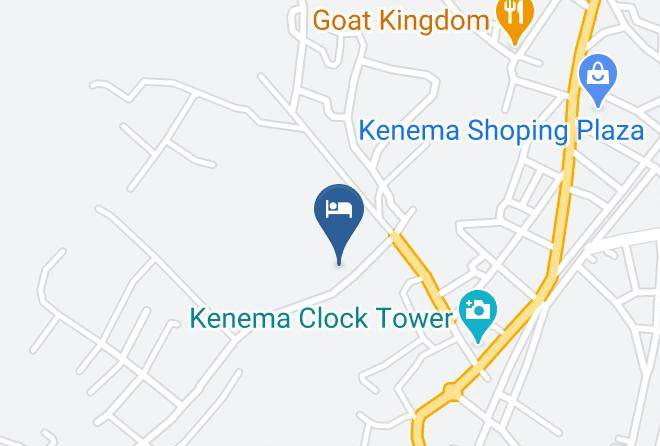 Kenema - Hotel Albertson Maps