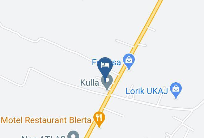 Prizren - Hotel Albes Maps