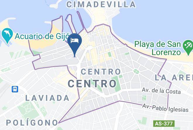Asturias - Hotel Albor Maps