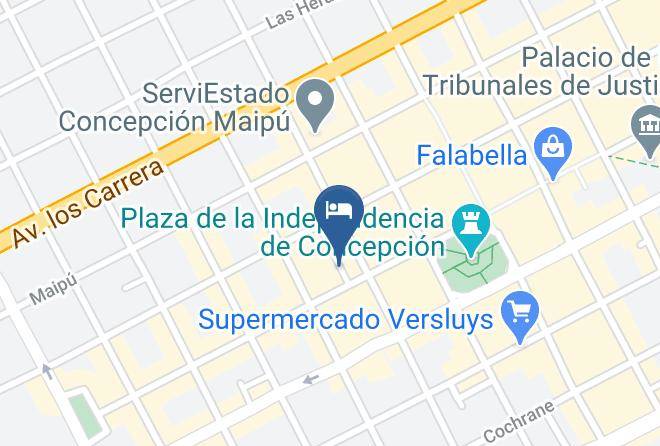 Concepcion Province - Hotel Alborada Maps