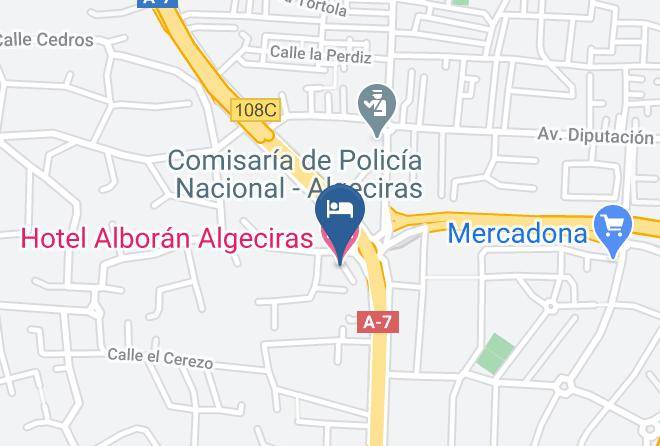 Cadiz - Hotel Alboran Algeciras Maps