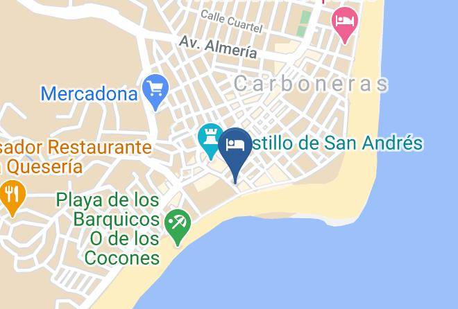 Hotel Alboran Map