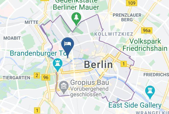 Stadt Berlin - Hotel Albrechtshof Maps