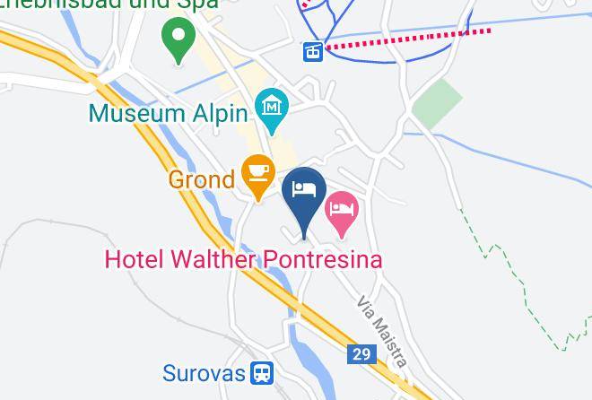 Malojamaloggia - Hotel Albris Maps