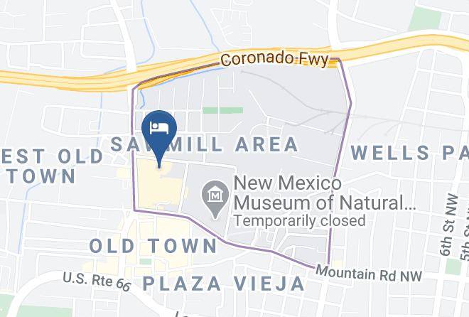 Bernalillo - Hotel Albuquerque At Old Town Maps