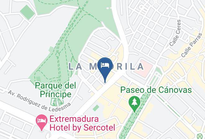 Caceres - Hotel Alcantara Caceres Maps
