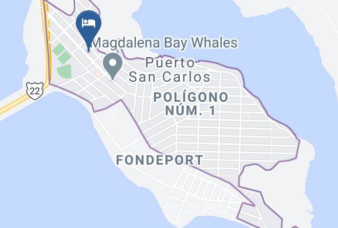 Comondu - Hotel Alcatraz San Carlos Maps