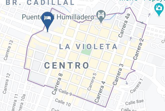 Hotel Alcayata Popayan Map