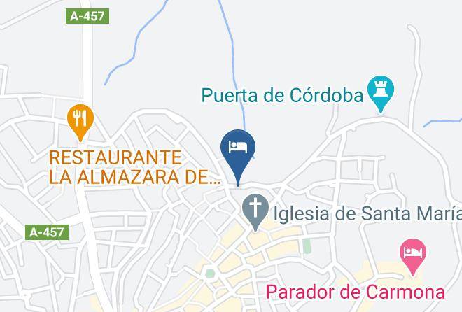 Seville - Hotel Alcazar De La Reina Maps