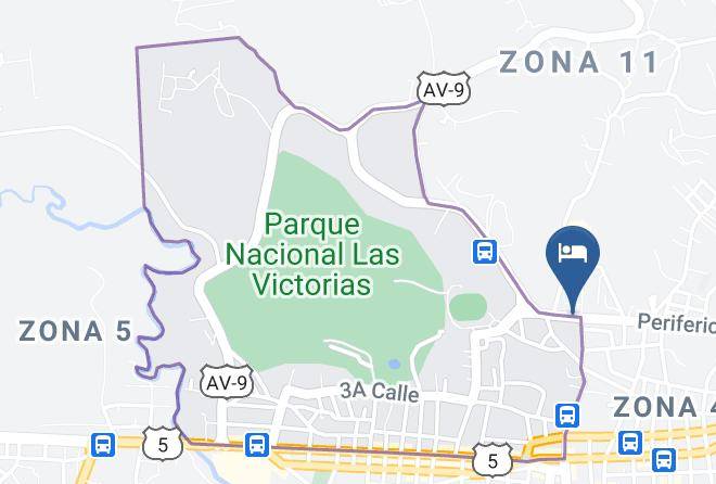 Coban - Hotel Alcazar Dona Victoria Maps