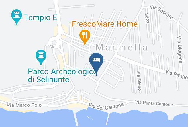Trapani - Hotel Alceste Maps