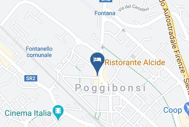 Siena - Hotel Alcide Maps