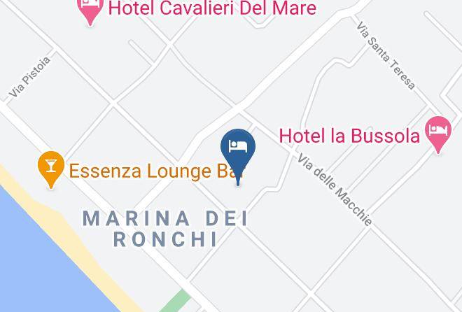 Massa Carrara - Albergo Alcione Maps
