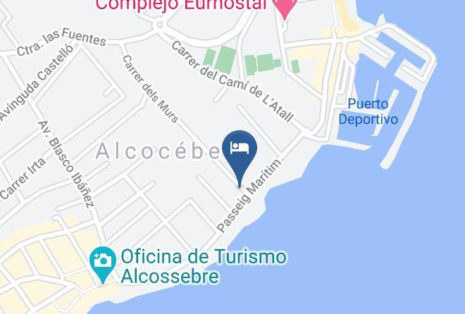 Castellon - Hotel Alcossebre Maps