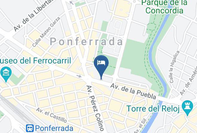 Leon - Hotel Alda Centro Ponferrada Maps