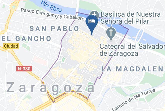 Zaragoza - Hotel Alda Centro Zaragoza Maps