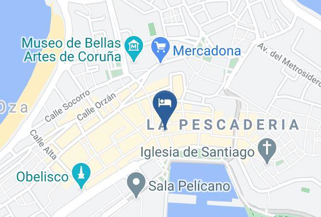 Auna - Hotel Alda Galeria Coruna Maps
