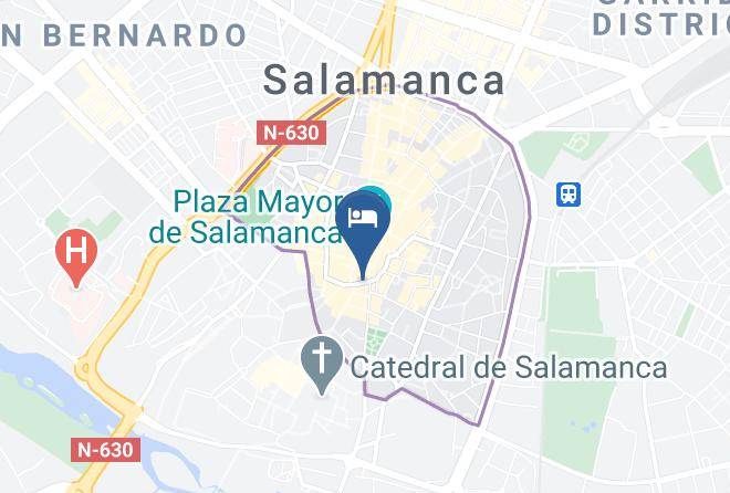 Salamanca - Hotel Alda Plaza Mayor Maps