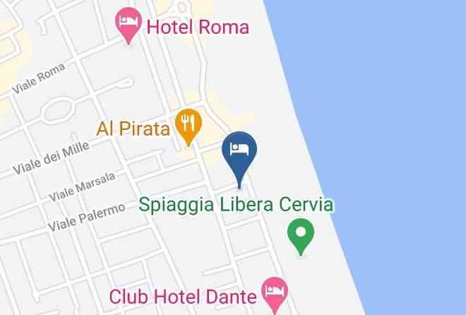 Ravenna - Hotel Alda Maps