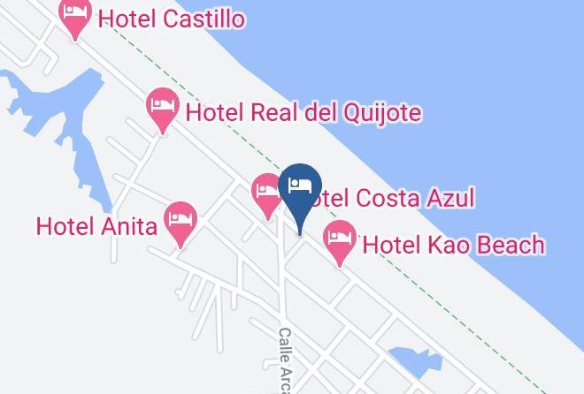 Hotel Aldana Map