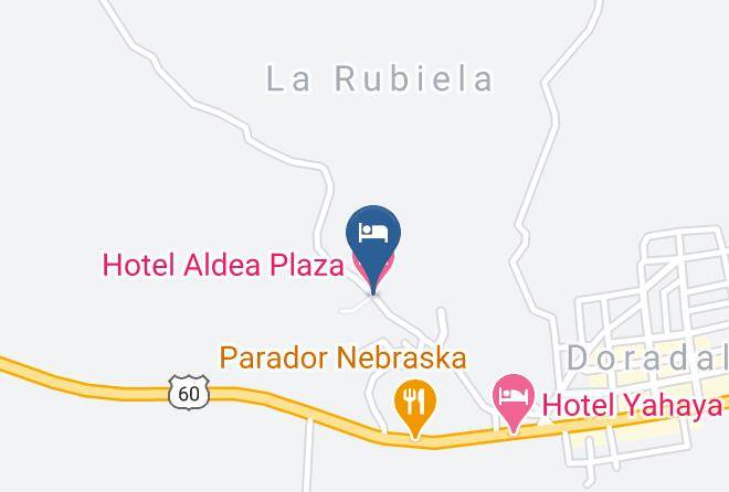 Puerto Triunfo - Hotel Aldea Plaza Maps