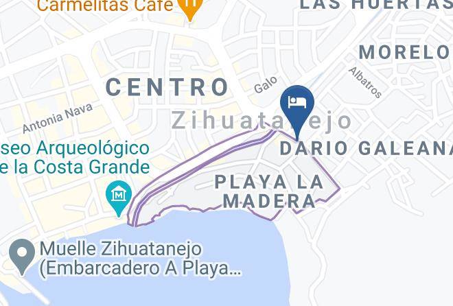 Jose Azueta - Hotel Aldea Sol Maps
