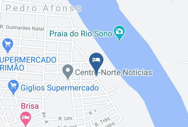 Pedro Afonso - Hotel Aldeias Pedro Afonso Maps