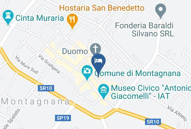 Padua - Hotel Aldo Moro Maps