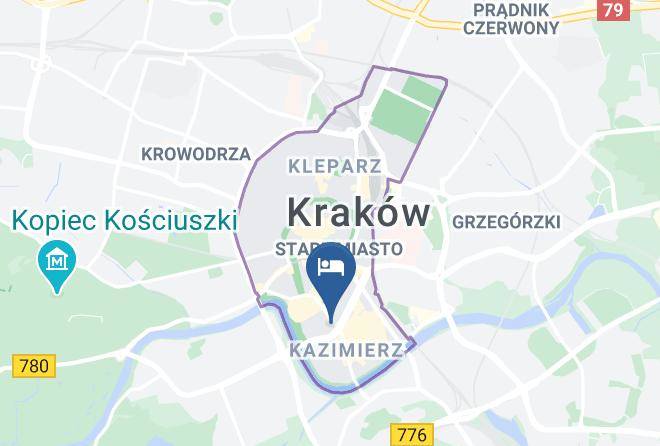 Cracow - Hotel Alef Maps
