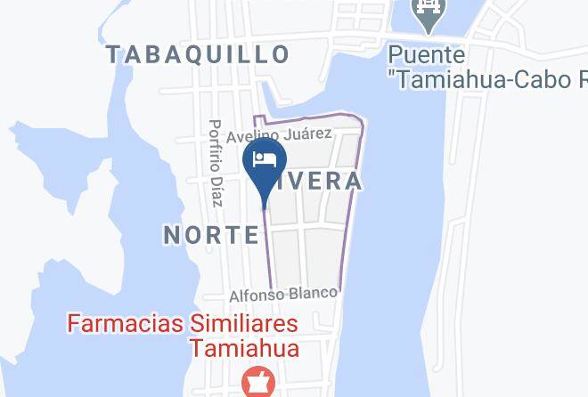 Tamiahua - Hotel Alejandre's Maps