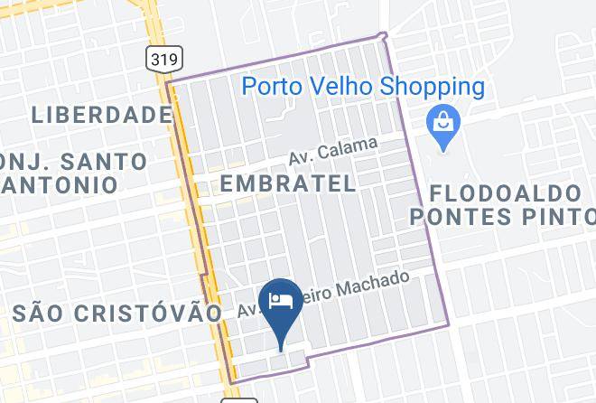 Porto Velho - Hotel Alem Das Estrelas Maps