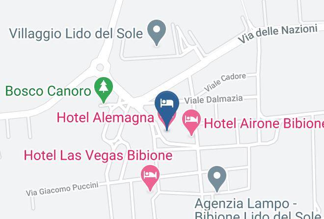 Venice - Hotel Alemagna Maps
