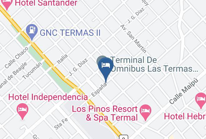 Rio Hondo - Hotel Alemar Maps