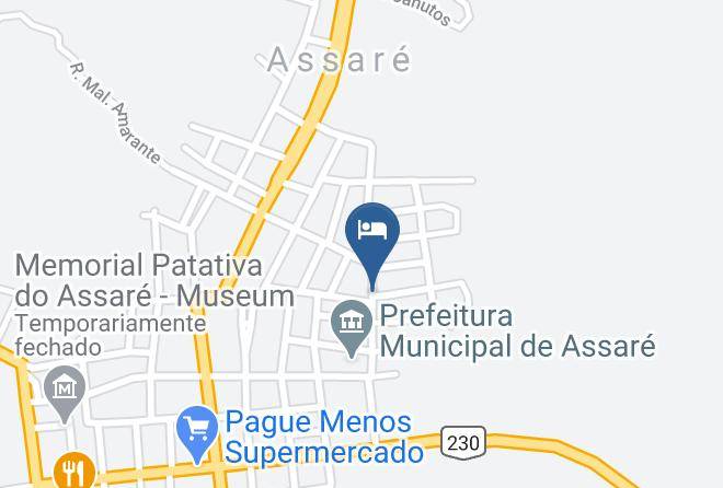 Assare - Hotel Alencar Maps