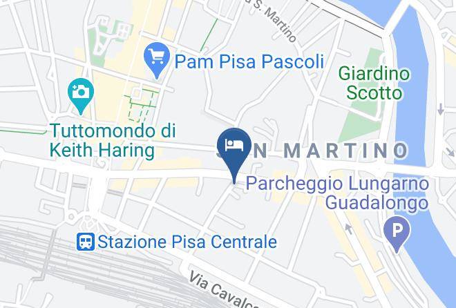 Pisa - Hotel Alessandro Della Spina Maps