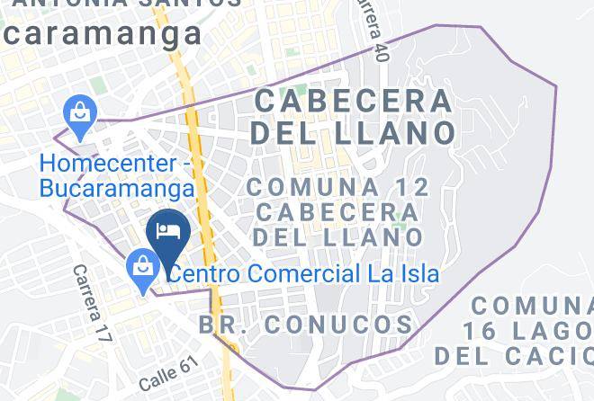Bucaramanga - Hotel Alessio Maps