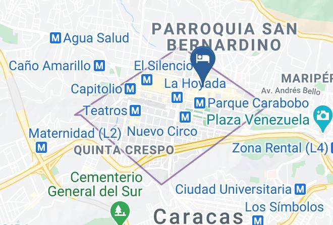 Caracas - Hotel Alex Maps