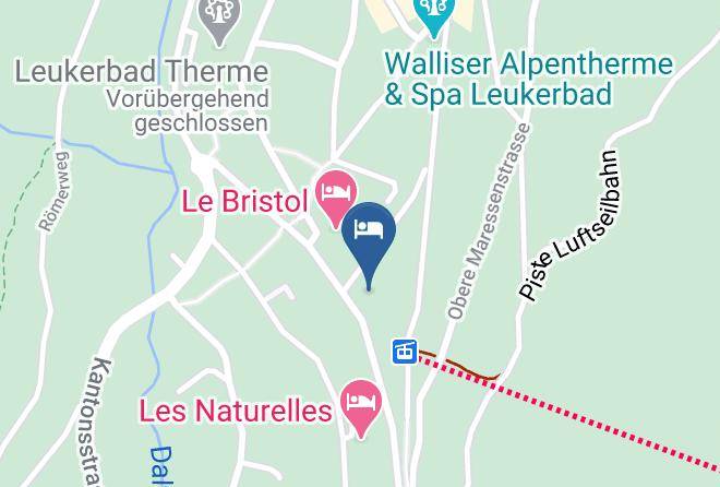 Hotel Alex Leukerbad Map