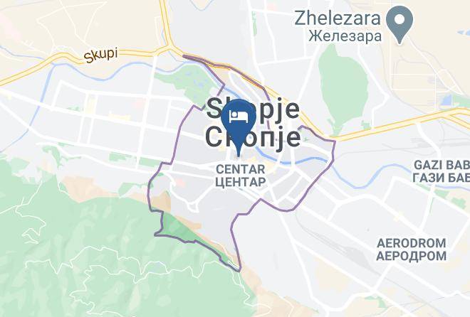 Skopje - Hotel Alexandar Ii Maps