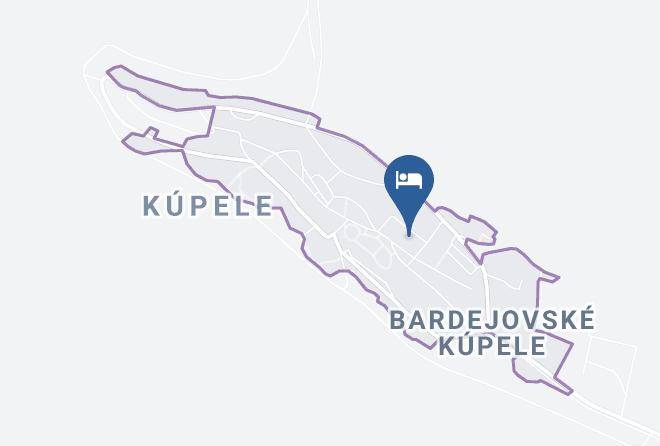 Bardejov - Hotel Alexander Maps