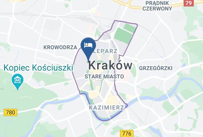 Cracow - Hotel Alexander Maps