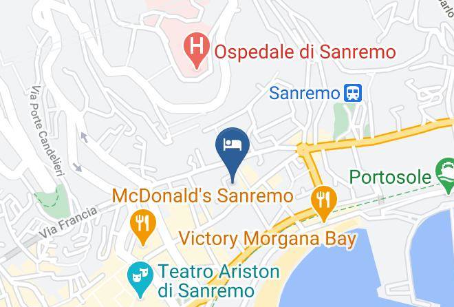 Imperia - Hotel Alexander Maps
