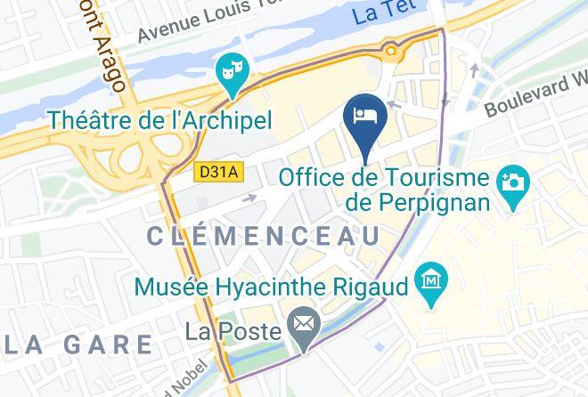 Pyrenees Orientales - Alexander Hotel Maps