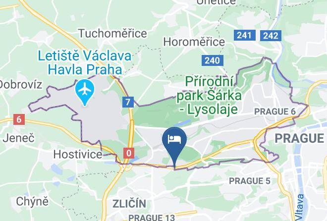 Prague - Hotel Alexander Maps